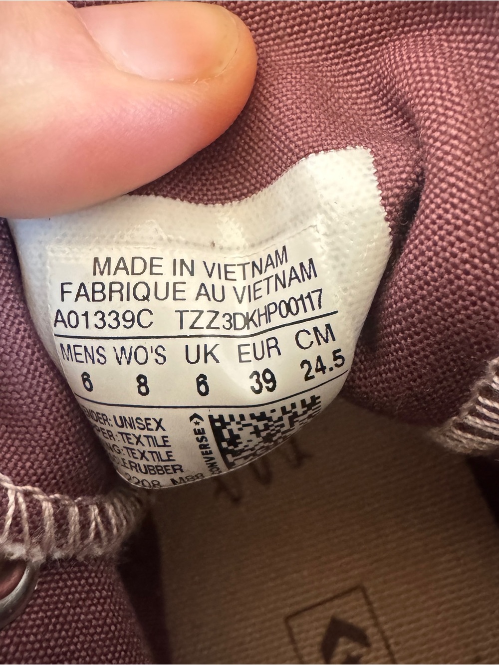 Converse Chuck 70 Cozy Utility Burgundy High Top Womens 8 Mens 6 Fuzzy - Picture 8 of 9